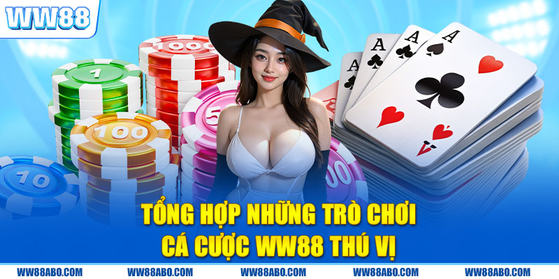 Giới thiệu WW88 nhà cái với hạng mục giải trí cá cược đồ sộ